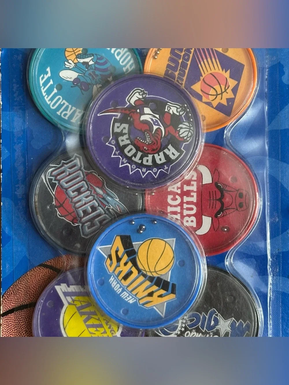 Vintage 90’s NBA VHS Tape & NBA Party Favors Bundle